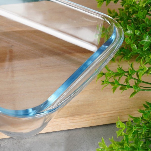 Жаростійке скляне Naczynie VILDE 259610, для запікання в духовці 29.5×17.5×5 см, 1.6 л