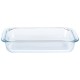 Жаростійкий посуд, VILDE, szklane naczynie 25.5×15×4.5 см, 1 л — для запікання в духовці