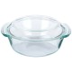 Жаростійке скляне посуд VILDE 259602, для запікання, комплект 2 л + 0.75 л з кришкою