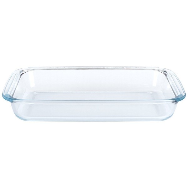 Жароміцне скляне Naczynie VILDE 259611 для запікання 34.5×20.5×5 см, 2.2 л (в духовці)