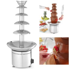 Засіб для фондю Hendi 274156, фонтан з 5 рівнями, сталева, потужність 265 Вт