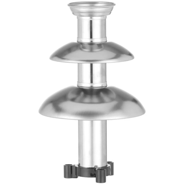 Фонтан для шоколадного фондю Hendi 274101 сталевий 170W для солодких столів Фонтан для шоколадного фондю Hendi 274101 сталевий 170W для солодких столів