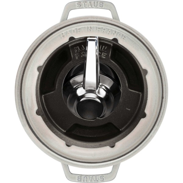 Zestaw do fondue Staub 20 cm truflowy - komplet do serwowania fondue w domu