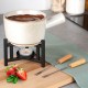Zestaw do fondue Excellent Houseware 259693 porcelanowy kubek 450 ml 4 elementy