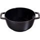 Zestaw do fondue Staub 20 cm czarny – idealny do romantycznych wieczorów i spotkań z przyjaciółmi