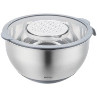 Miska kuchenna Kinghoff KH-1862 wielofunkcyjna z tarką do warzyw 24 cm 5L 5 el. do przygotowywania i krojenia potraw