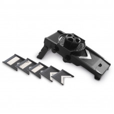 Szatkownica ręczna do warzyw profesjonalna - Zestaw 5 przystawek typ V- Hendi 222614