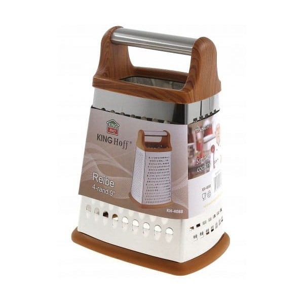 Tarka 4-krawędziowa Kinghoff KH-4088 do warzyw 23 cm, idealna do szybkiego krojenia warzyw