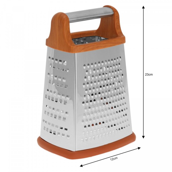 Tarka 4-krawędziowa Kinghoff KH-4088 do warzyw 23 cm, idealna do szybkiego krojenia warzyw