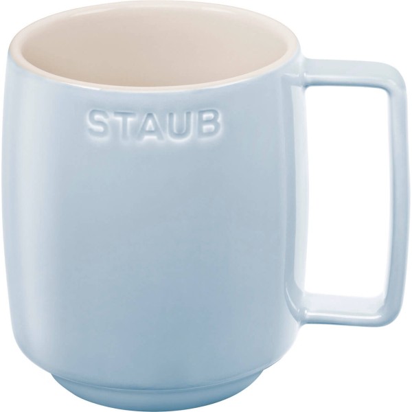 Набір керамічних чашок Staub Serving 6 шт, 350 мл, різнокольорові для подачі напоїв