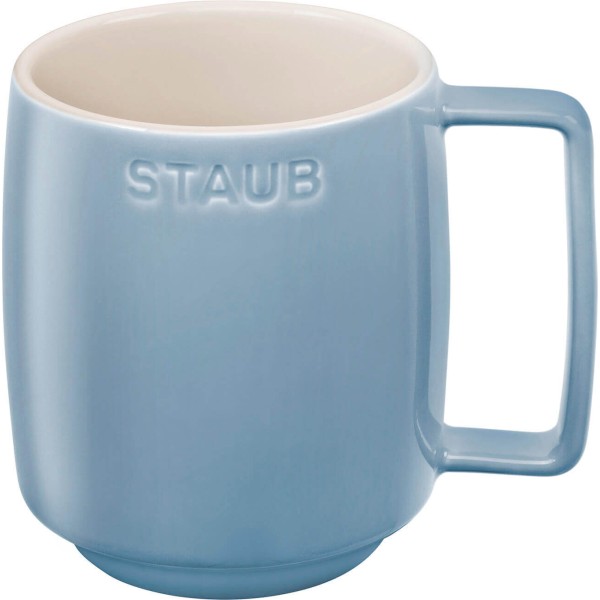 Набір керамічних чашок Staub Serving 6 шт, 350 мл, різнокольорові для подачі напоїв
