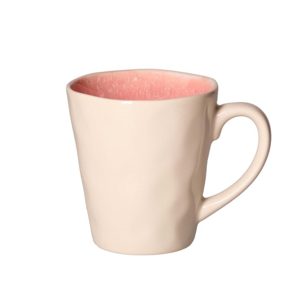 Zestaw 4 kubków Rose&Tulipani Concerto Fuse Rosa 360 ml do codziennego użytku