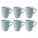 Набір чашок Seltmann Beat Color Glaze 350 мл, 6 шт, для щоденного використання