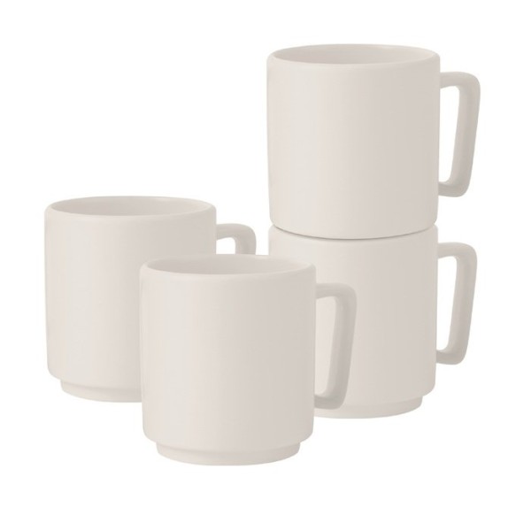 Набір чашок BerlingerHaus Sahara BH-10010 для кухні, 4 шт.