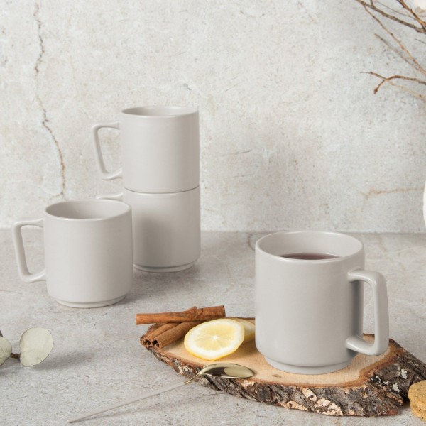 Набір чашок BerlingerHaus Sahara BH-10010 для кухні, 4 шт.