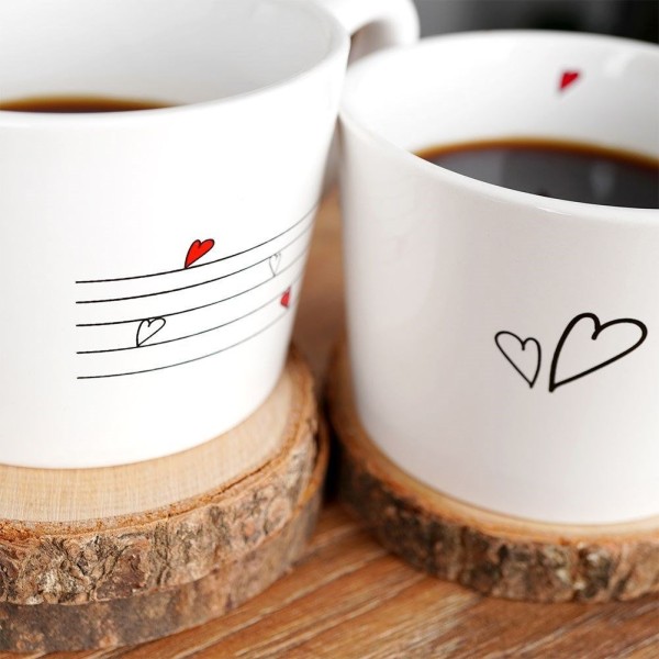 Набір керамічних чашок Orion 128864 (210 мл, 2 шт.)