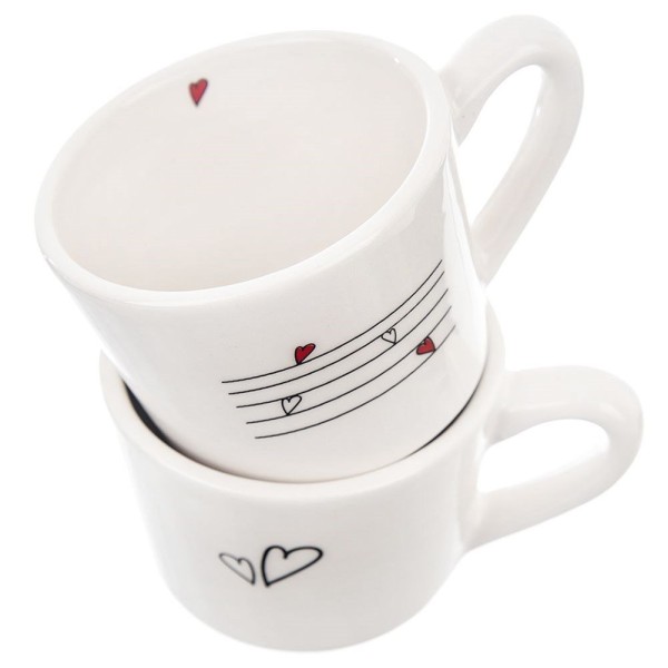 Набір керамічних чашок Orion 128864 (210 мл, 2 шт.)