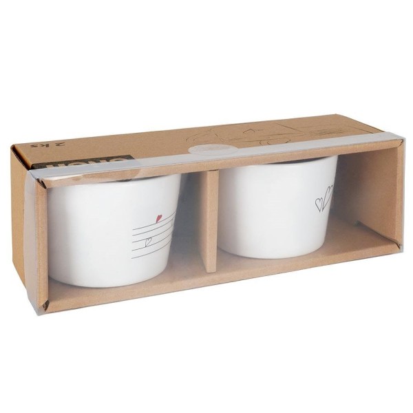 Набір керамічних чашок Orion 128864 (210 мл, 2 шт.)