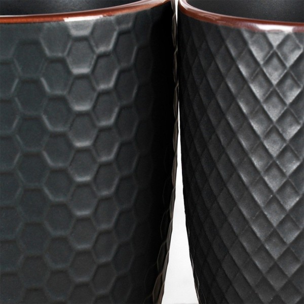 Набір керамічних чашок VILDE 139673 (400 мл, 4 шт.)