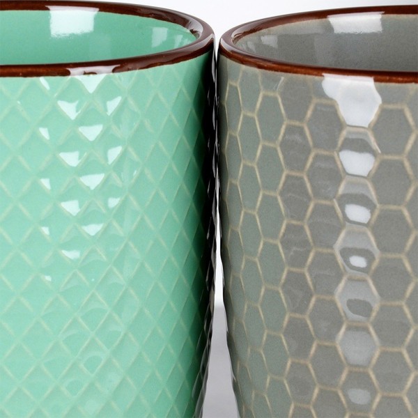 Набір керамічних чашок VILDE 139672 (400 мл, 4 шт.)