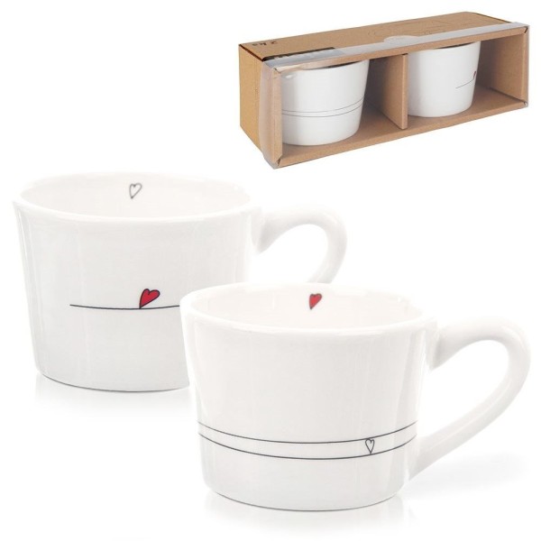 Набір керамічних кружок Orion 128863 (200 мл, 2 шт.)