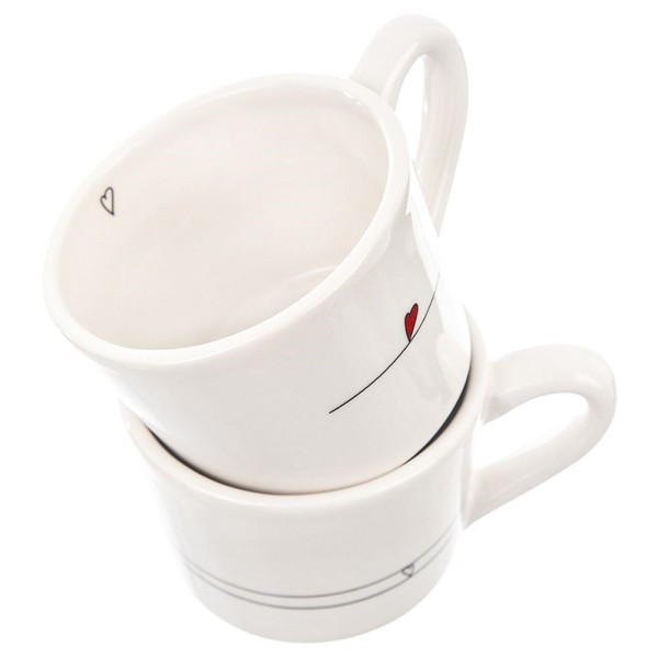 Набір керамічних кружок Orion 128863 (200 мл, 2 шт.)