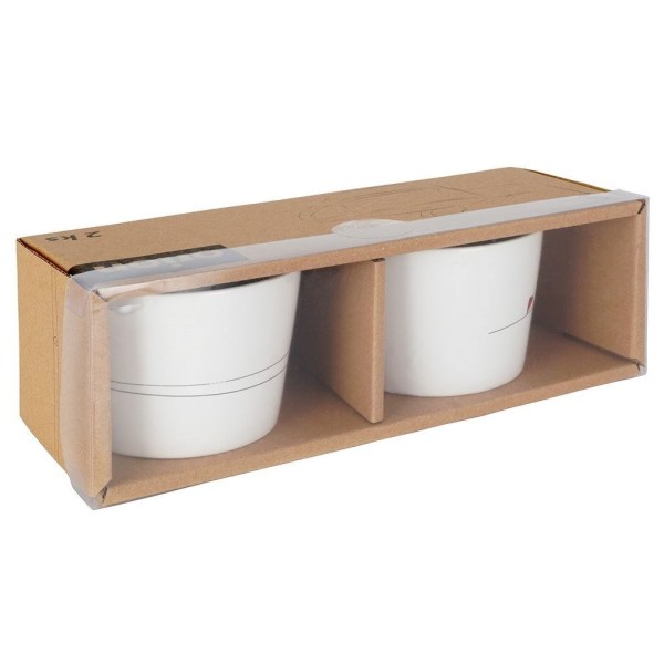 Набір керамічних кружок Orion 128863 (200 мл, 2 шт.)