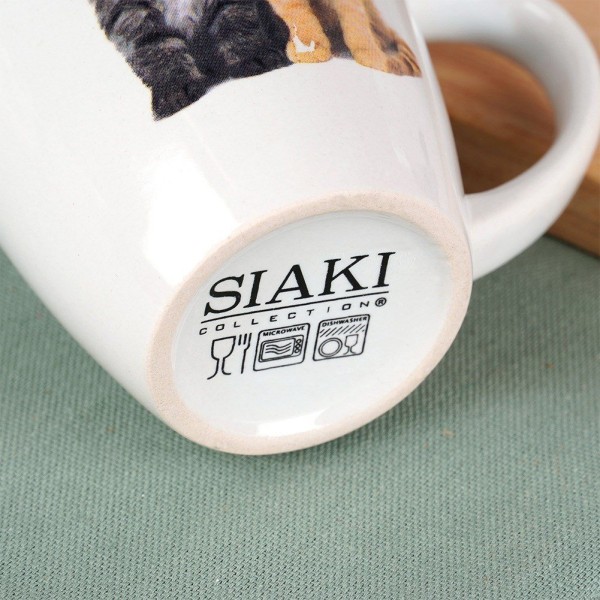 Набір керамічних кухлів для кави та чаю EH EXCELLENT HOUSEWARE 139701 (3 шт., 220 мл)