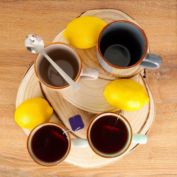 набір керамічних кухлів для кави та чаю SIAKI COLLECTION 139117 (270 мл, 4 шт.)