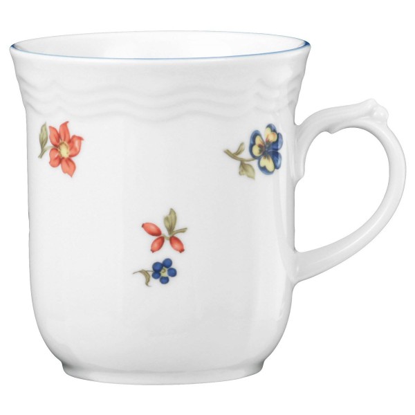 Zestaw kubków Seltmann Sonate Nostalgia 6 sztuk 290 ml z uchwytem do serwowania