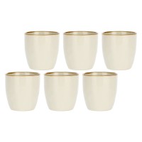 Zestaw kubków do kawy Rose&Tulipani Concerto Ivory 6x100 ml