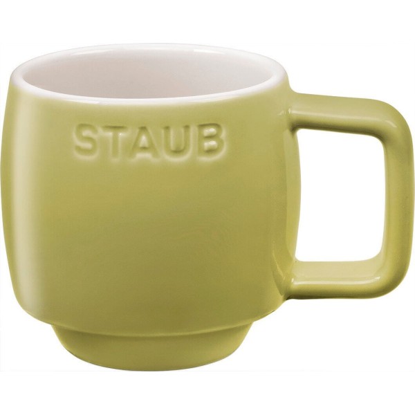 Набір керамічних кухлів Staub Serving, 6 шт, 100 мл, багатокольорові для сервірування