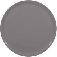 Talerze do pizzy Speciale porcelanowe ciemno szare 31 cm zestaw 6 sztuk do serwowania pizzy