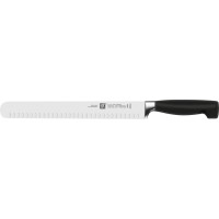 Nóż do wędlin Zwilling Four Star 26 cm z rowkami - do precyzyjnego krojenia wędlin