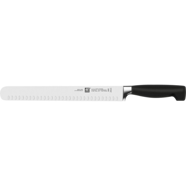 Ніж кухонний Zwilling Four Star для різання в’яленого м’яса з хвилеподібним лезом 26 см