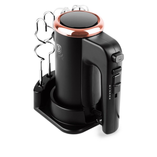 Mikser ręczny BerlingerHaus Black Rose BH-9475 300W ze stojakiem do kuchni