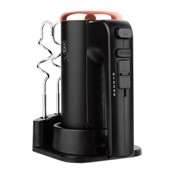 Mikser ręczny BerlingerHaus Black Rose BH-9475 300W ze stojakiem do kuchni