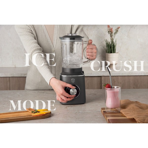 Blender kielichowy Berlinger Haus BH-9539 antracyt do miksowania i blendowania