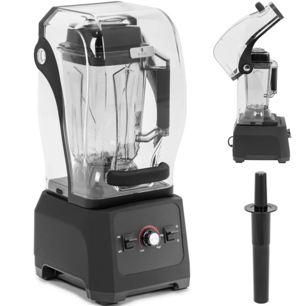 Blender kielichowy 1680 W 2,5 l z obudową wyciszającą, 24500 obr./min