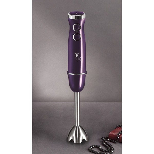 Ручний блендер Berlinger Haus Purple Eclipse BH-9381, 500W для приготування смузі та соусів