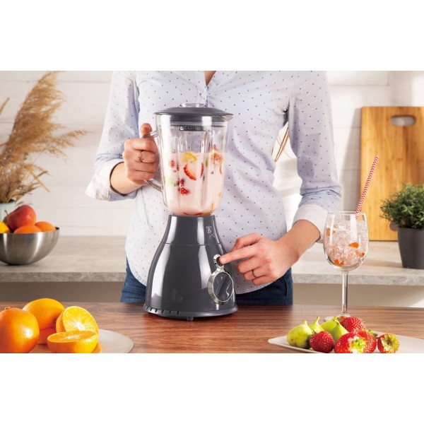 Blender kielichowy Berlinger Haus Carbon Pro BH-9284 do przygotowywania koktajli i zup