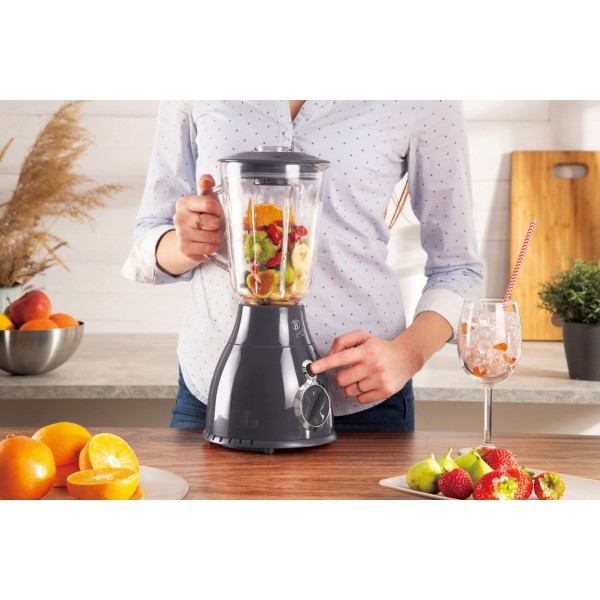 Blender kielichowy Berlinger Haus Carbon Pro BH-9284 do przygotowywania koktajli i zup