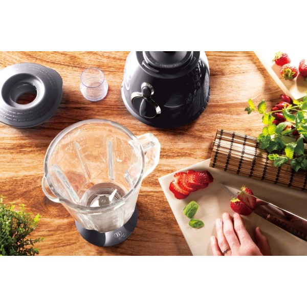 Blender kielichowy Berlinger Haus Carbon Pro BH-9284 do przygotowywania koktajli i zup
