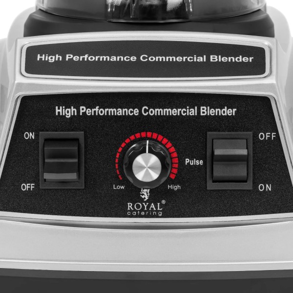 Blender kielichowy 1500W 2L 24500 obr./min z trybem pulsacyjnym do miksowania i rozdrabniania