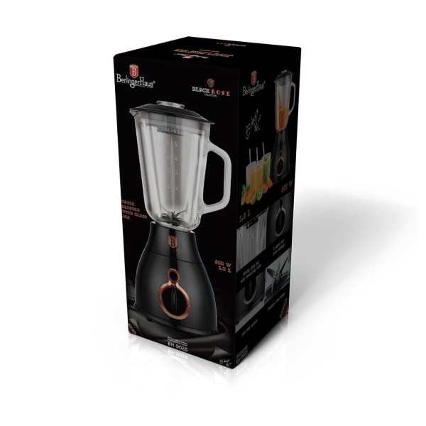Blender Berlinger Haus Black Rose BH-9025 do przygotowywania koktajli i sosów