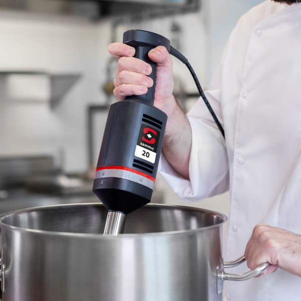 Blender ręczny Sammic XM-21 300W z ramieniem miksującym do rozdrabniania - do kuchni profesjonalnej