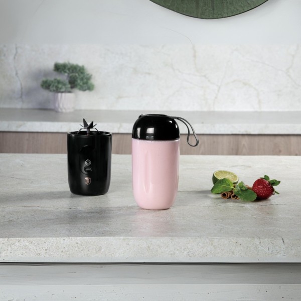 Кухонний блендер BerlingerHaus BH-9507 Black Rose Collection з USB для швидкого приготування напоїв та соусів