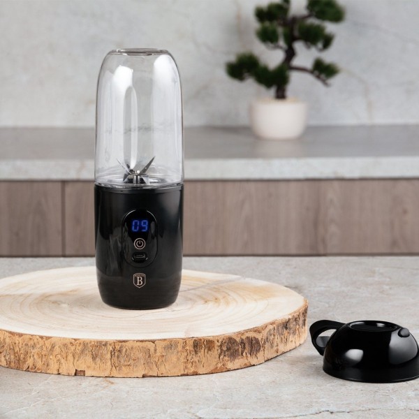 Кухонний блендер BerlingerHaus BH-9507 Black Rose Collection з USB для швидкого приготування напоїв та соусів