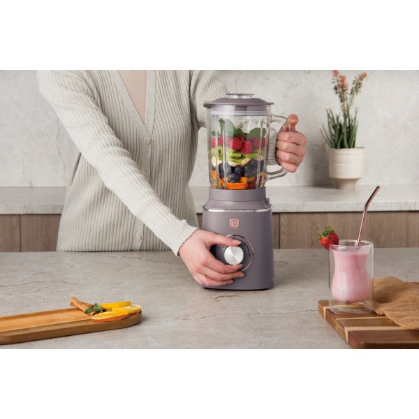 Blender kielichowy BerlingerHaus Taupe BH-9496 do miksowania i blendowania