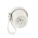 Блендер Mini FashionTv FTV-0177, портативний USB, матовий кремовий із золотом для приготування коктейлів